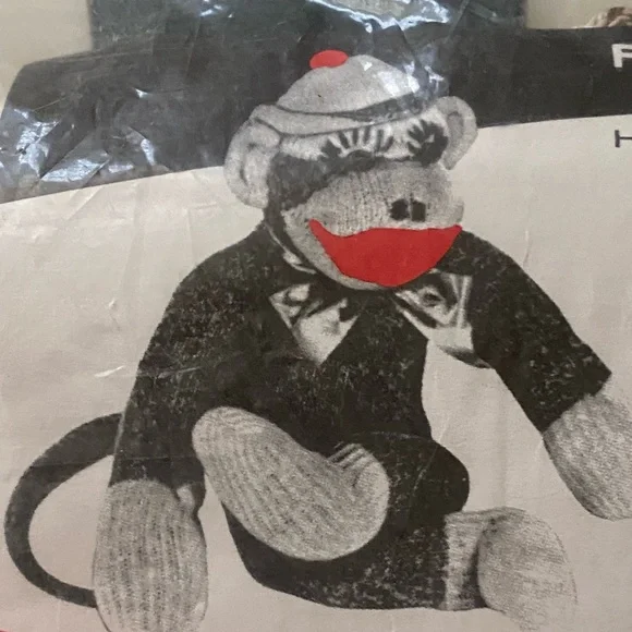 Sock monkey kit - Picture 4 of 5